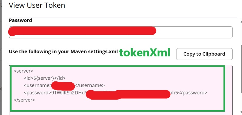 tokenXml