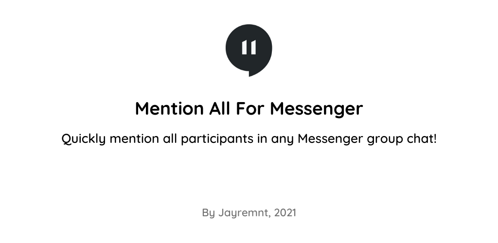 Messenger-Mention-All