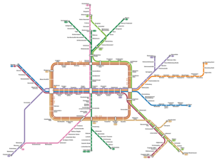 Berlin U-Bahn Map