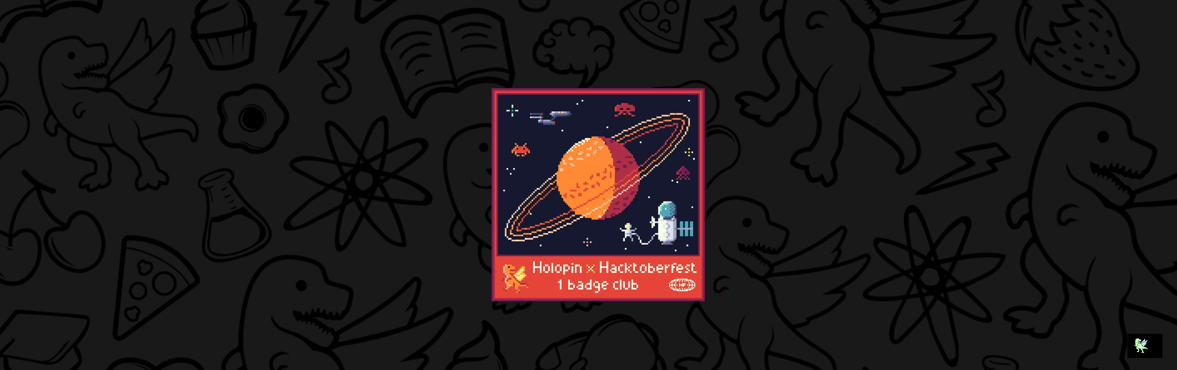 An image of @nithadya's Holopin badges, which is a link to view their full Holopin profile