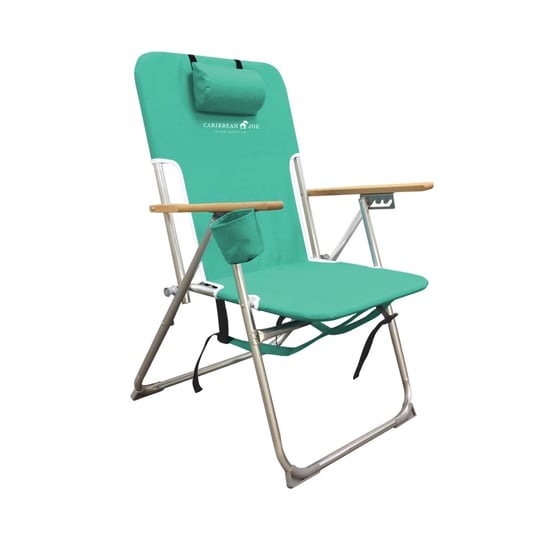 caribbean-joe-high-weight-capacity-beach-chair-teal-1