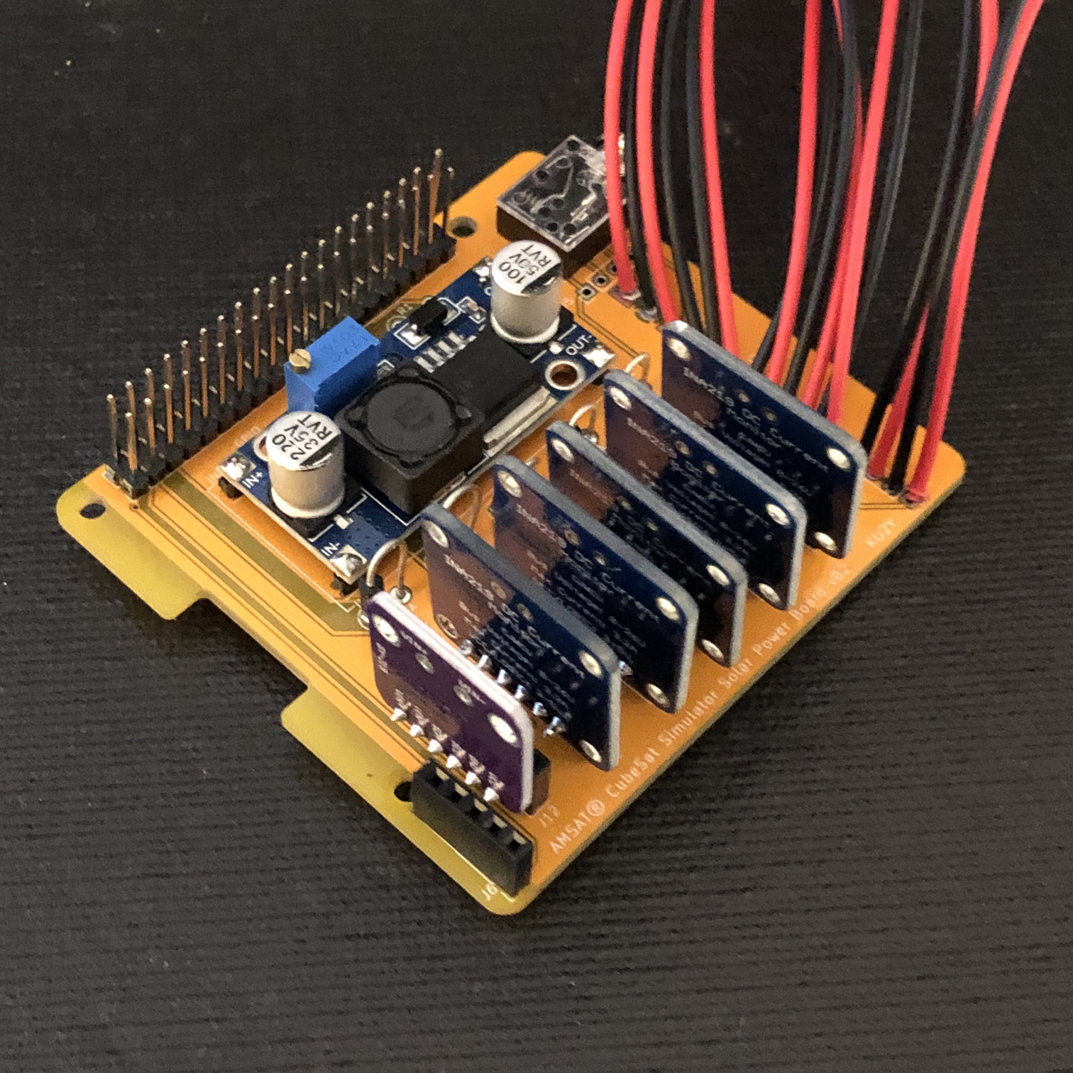 Solar Power Board vB2 Built