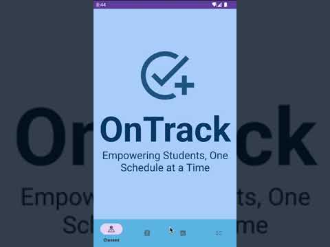 OnTrack demo video