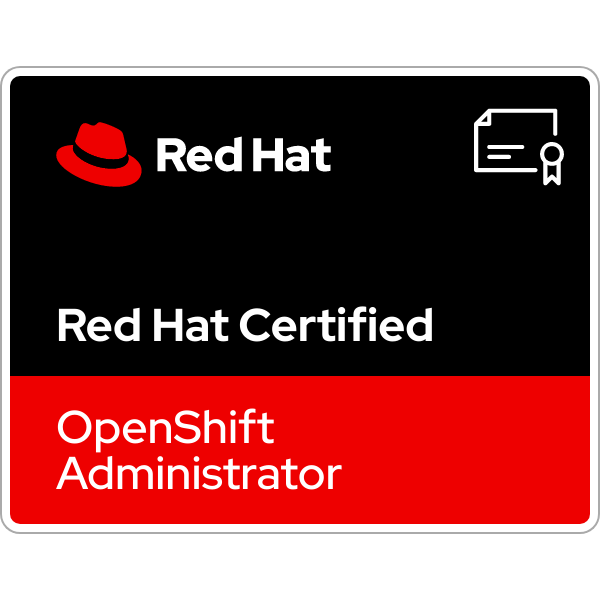 Red Hat Certified OpenShift Administrator