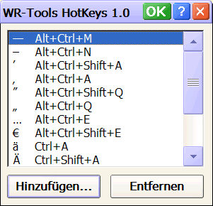 Screenshot 1 of HotKeys