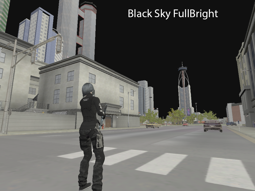 black sky fullbright