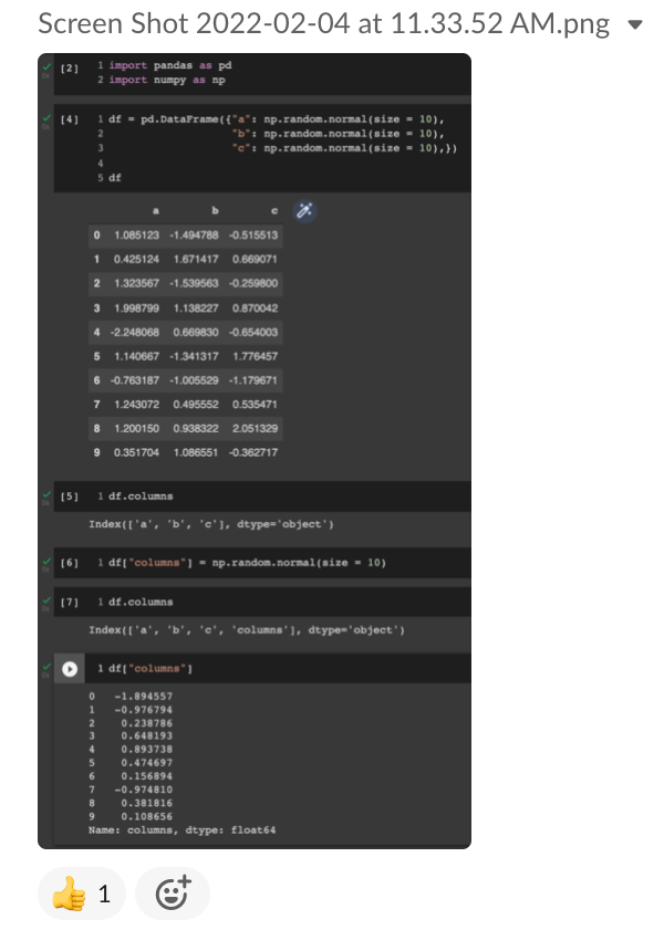 a screenshot of a jupyter notebook