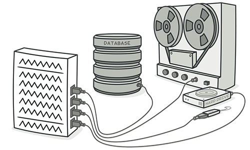 Class yang hanya berisikan connector ke CD, Database, dll