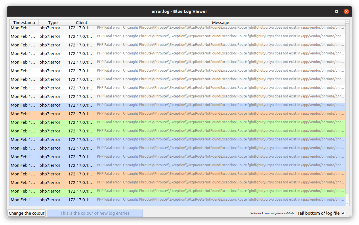 Log Viewer - Main Window