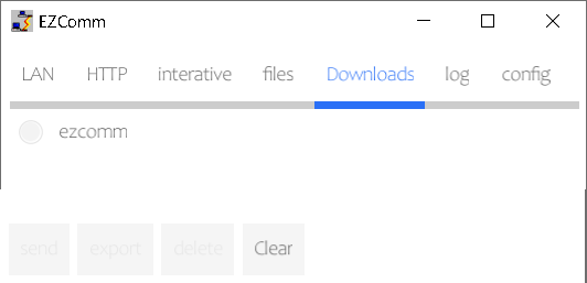 tab Downloads