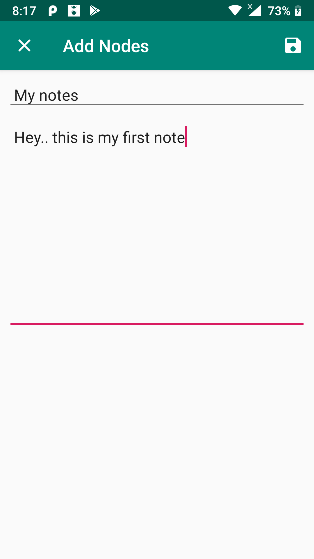 Add Notes