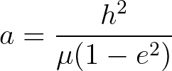 Semi-Major Axis Formula