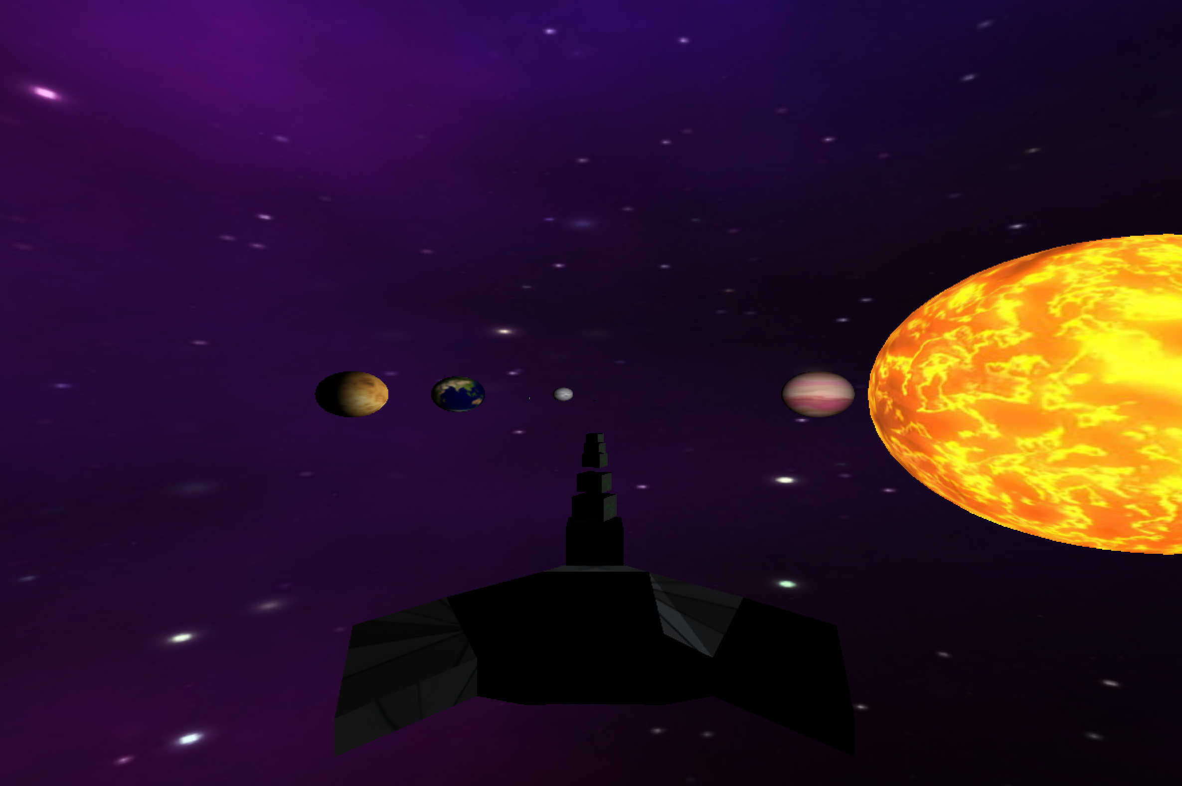 GitHub - MikolajBalcerek/OpenGL-Solar-System: Solar System Model ...