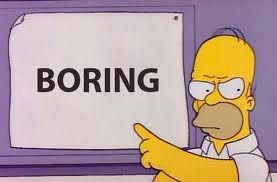 Homer - Boring note