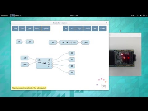 Icestudio: GUI for open FPGAs