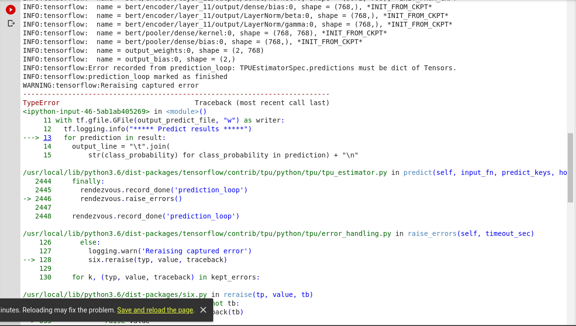 Prediction on custom dataset · Issue #244 · google-research/bert · GitHub