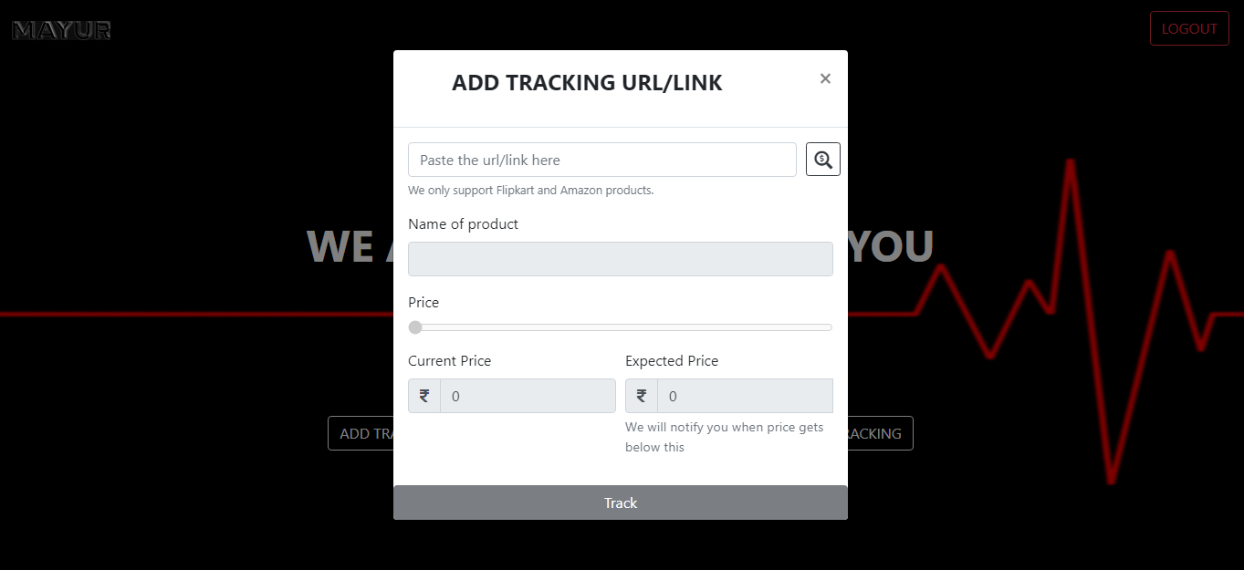 Add Tracking