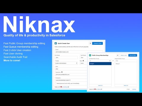 Salesforce Niknax YouTube