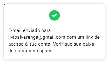 Email com Magic Link