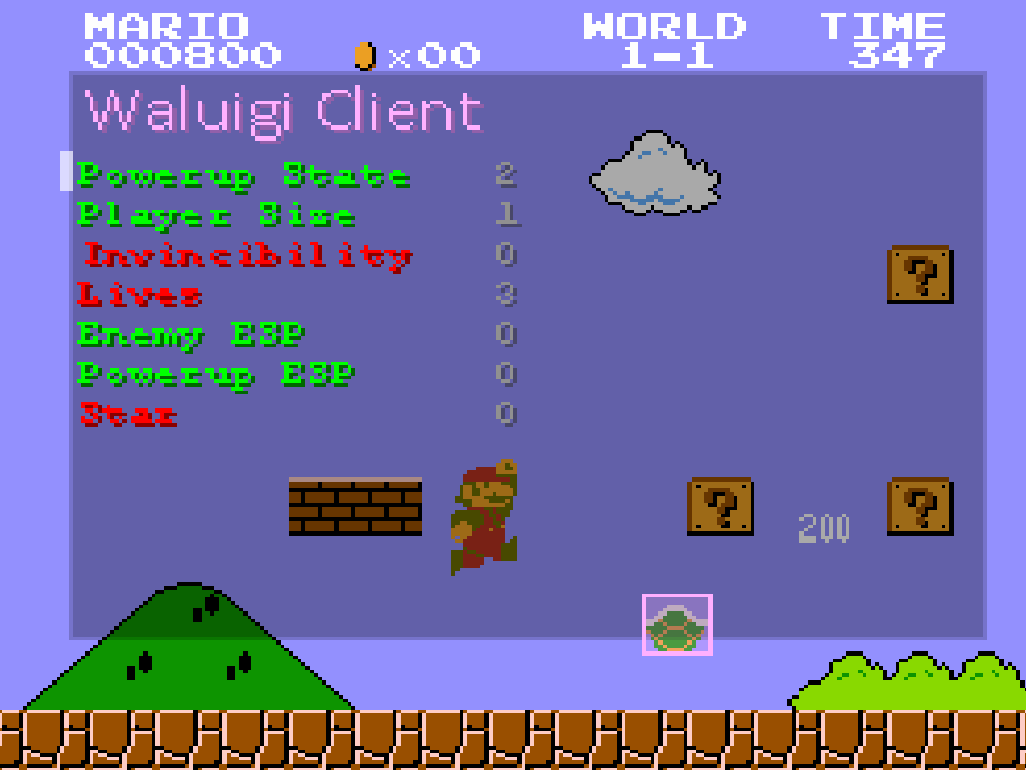 Waluigi Client GUI