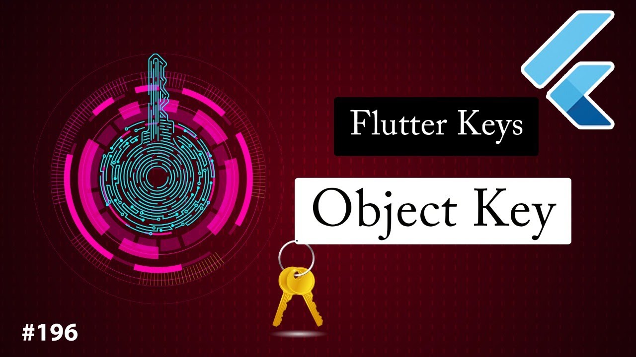 Flutter Tutorial - Flutter Keys - Object Key YouTube video