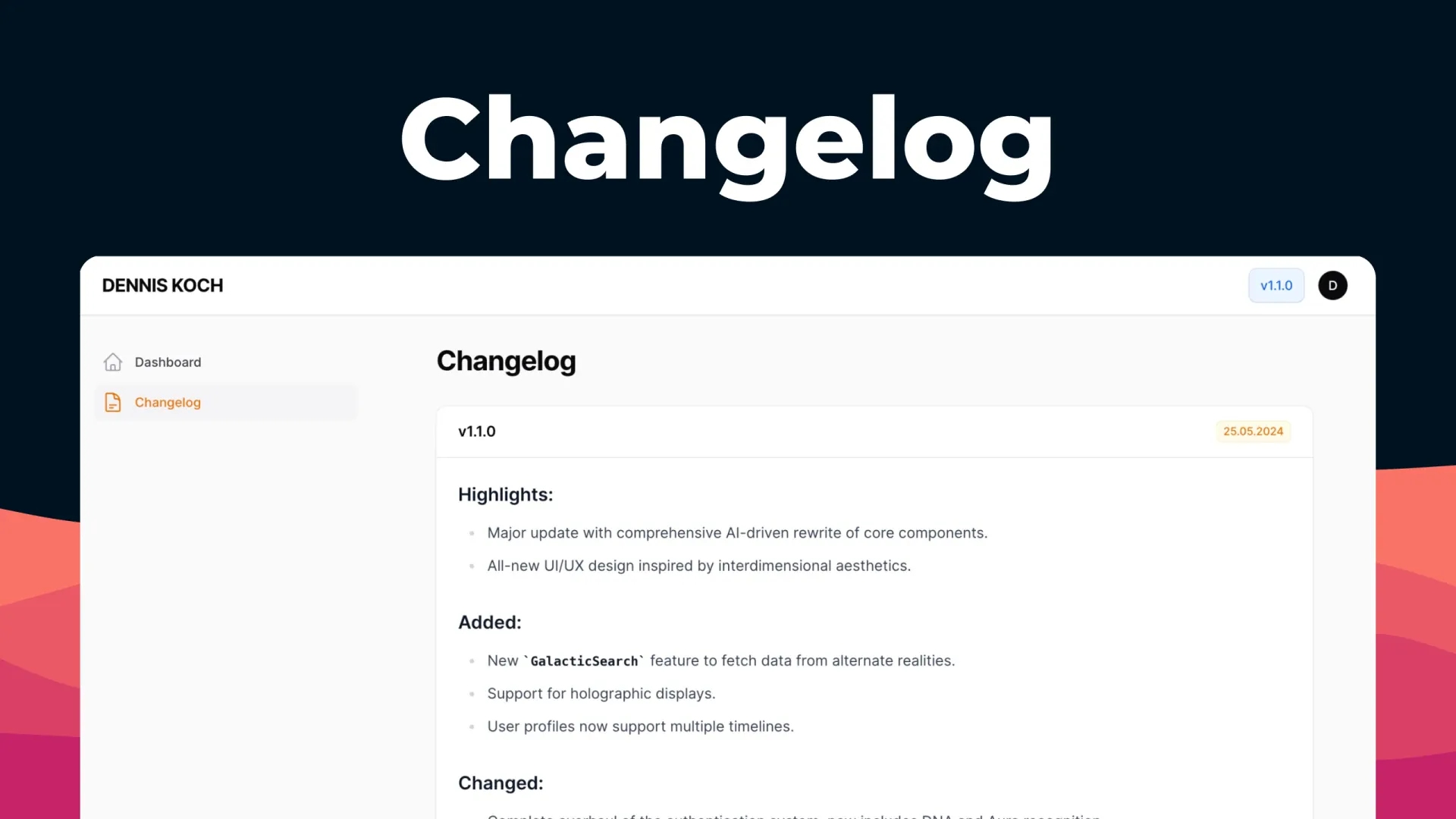 Filament Changelog