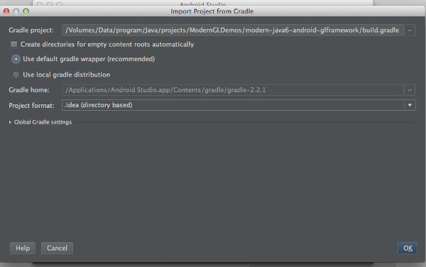 Import Gradle