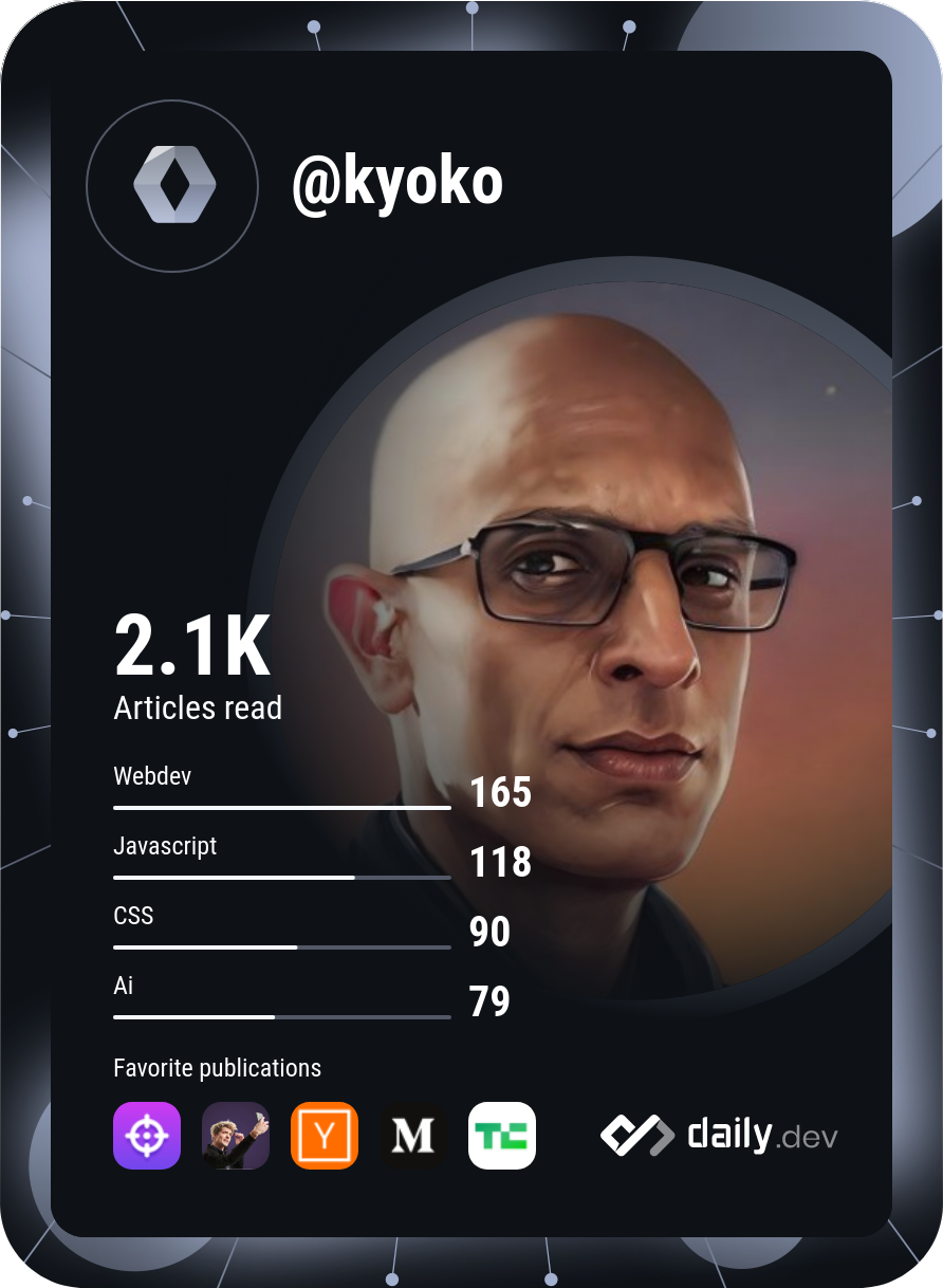 Kevin's Dev Card