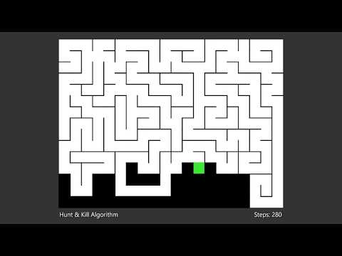 The Sound of Maze Generation