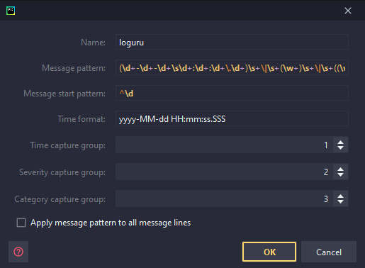 logformat details