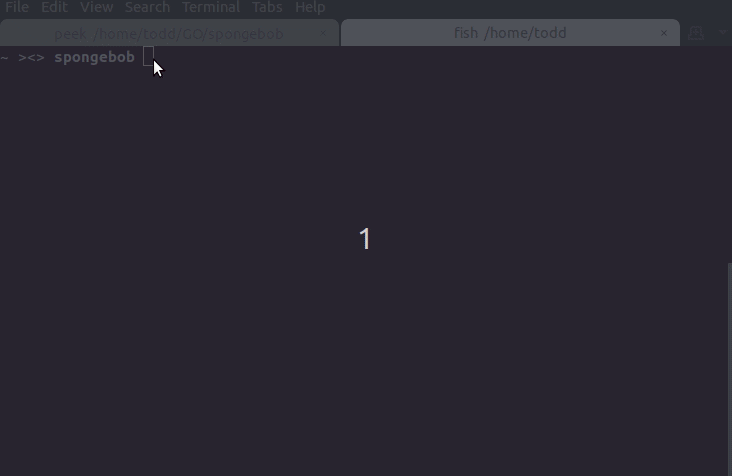 GitHub - supersimple/spongebob: Go CLI to talk like spongebob · GitHub