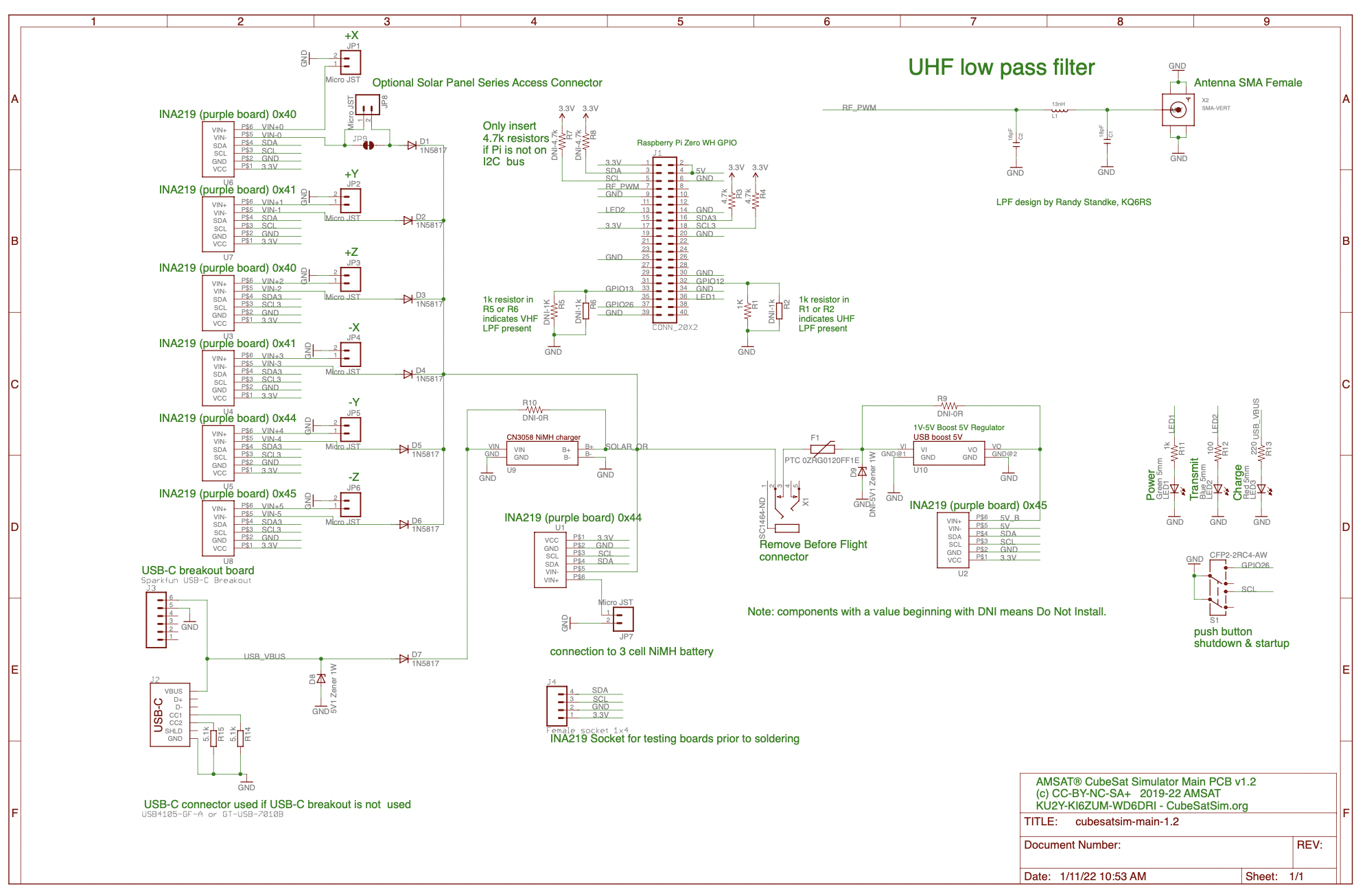 Main Board Schematic