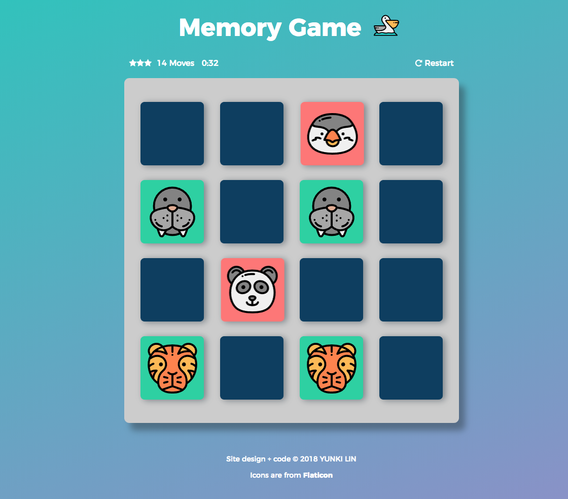 Memory game