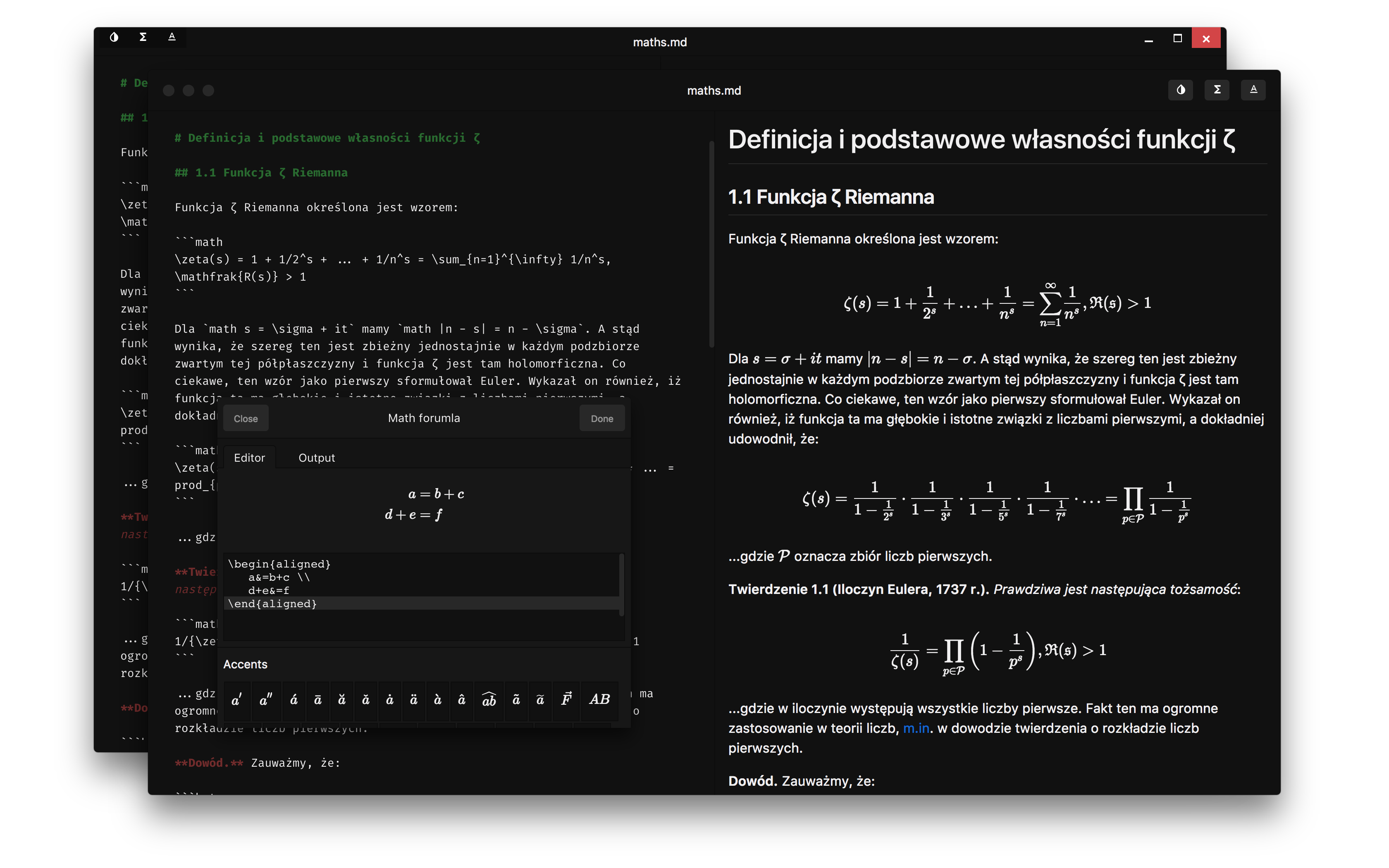 Qilin dark mode