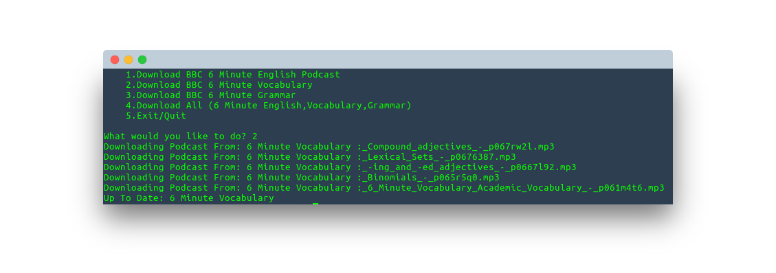 GitHub - shyamjos/bbc-6-minute-english-podcast-downloader: A python ...