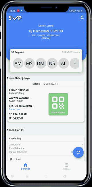 Statistics Screen