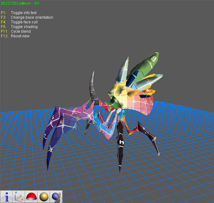 bMesh creature