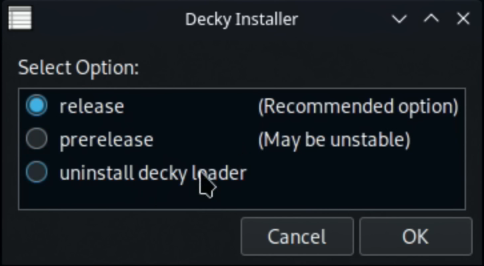 release