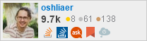 oshliaer's StackOverflow badge