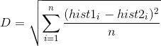 Normalized Euclidean Distance