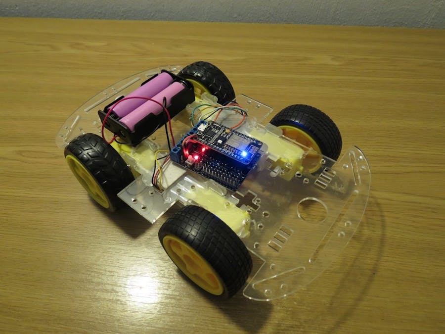 ESP8266 voice controled car