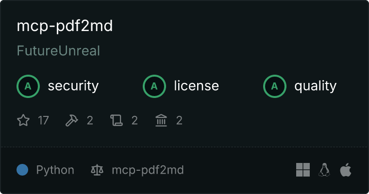 mcp-pdf2md MCP server