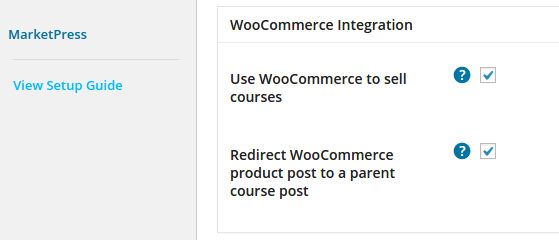 CoursePress Pro - Settings - WooCommerce Integration