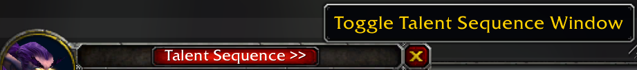 The image shows the location of the toggle button for the AddOn.