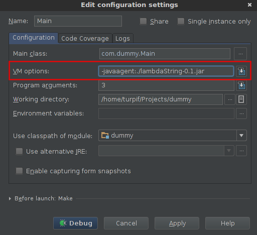 Intellij hint