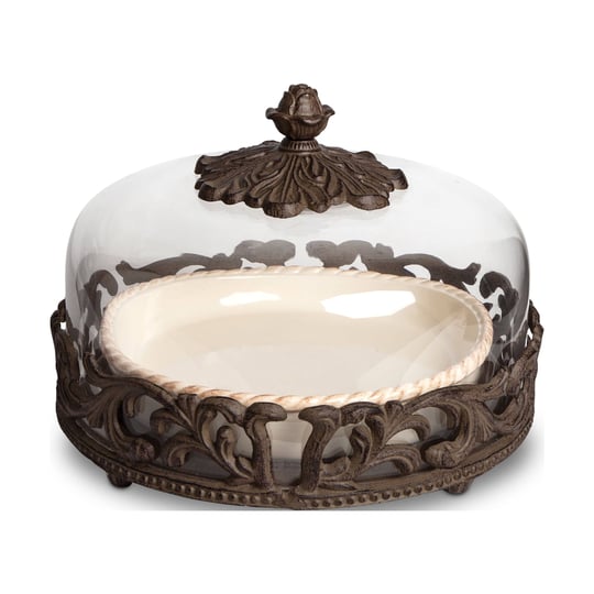gg-collection-covered-pie-plate-with-metal-base-cream-brown-1