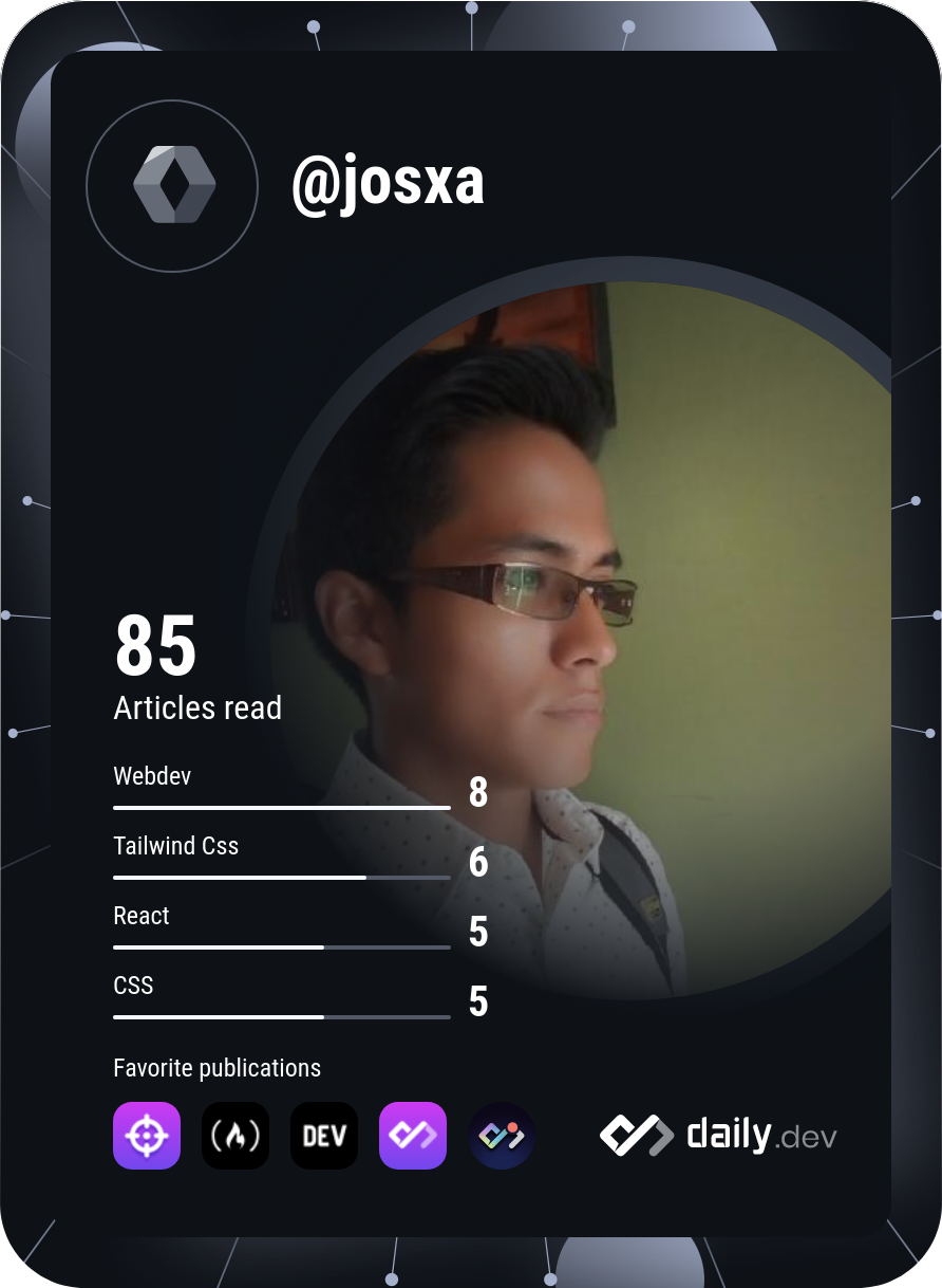 Josué Avalos's Dev Card