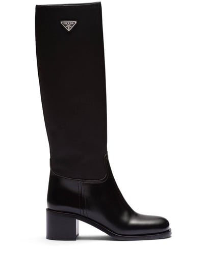 prada-triangle-logo-knee-high-boots-black-1