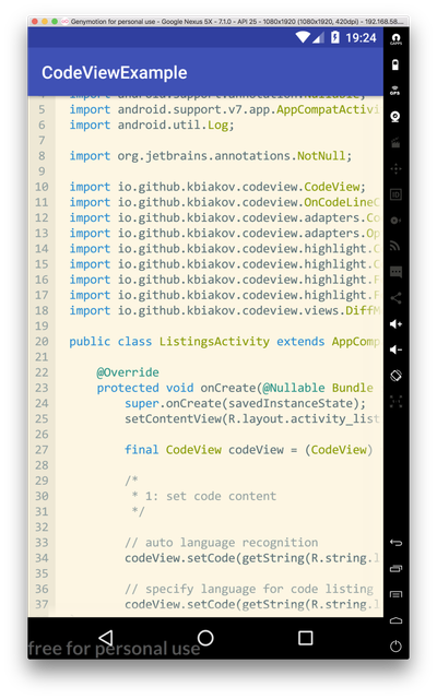 CodeView_Android_Solarized_light