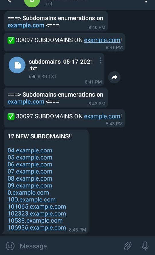 new subdomains